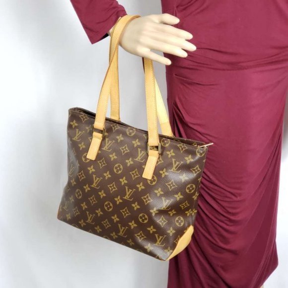 Auth Louis Vuitton Monogram Cabas Piano Tote Bag - Picture 14 of 15